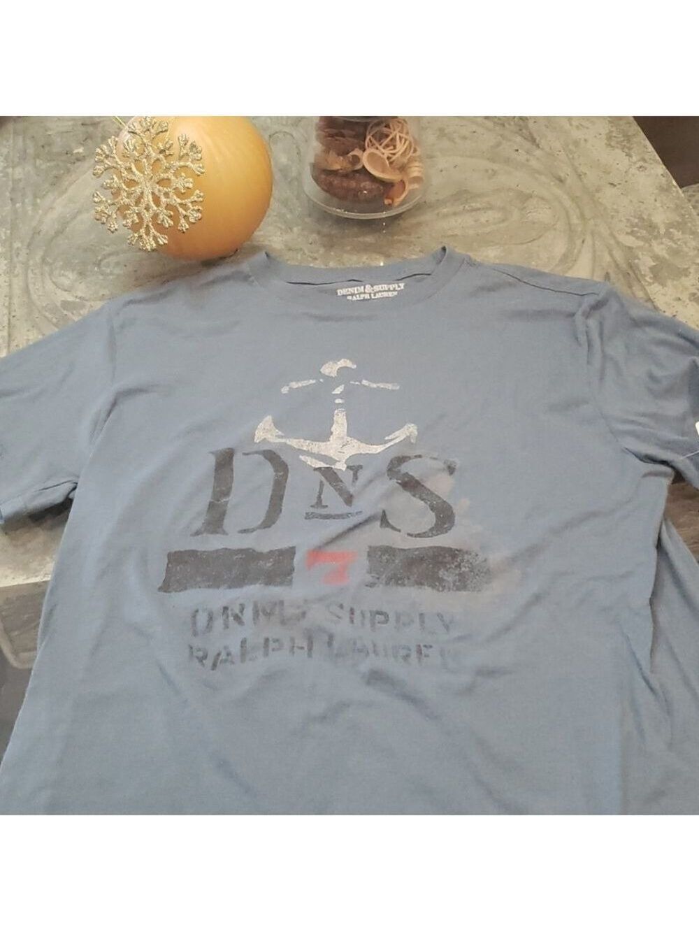 𝅺Ralph Lauren Denim And Supply Mens new tee shirt medium fit